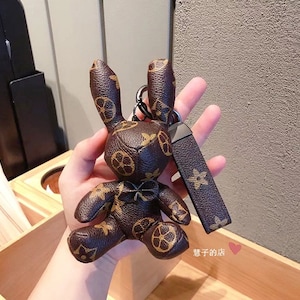 lv rabbit keychain