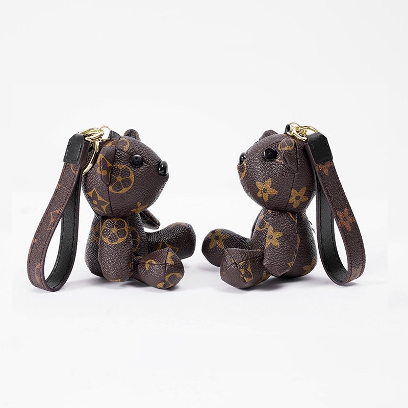 Luxury Bear Keychain Leather Bear Keychain for Designer -  Denmark