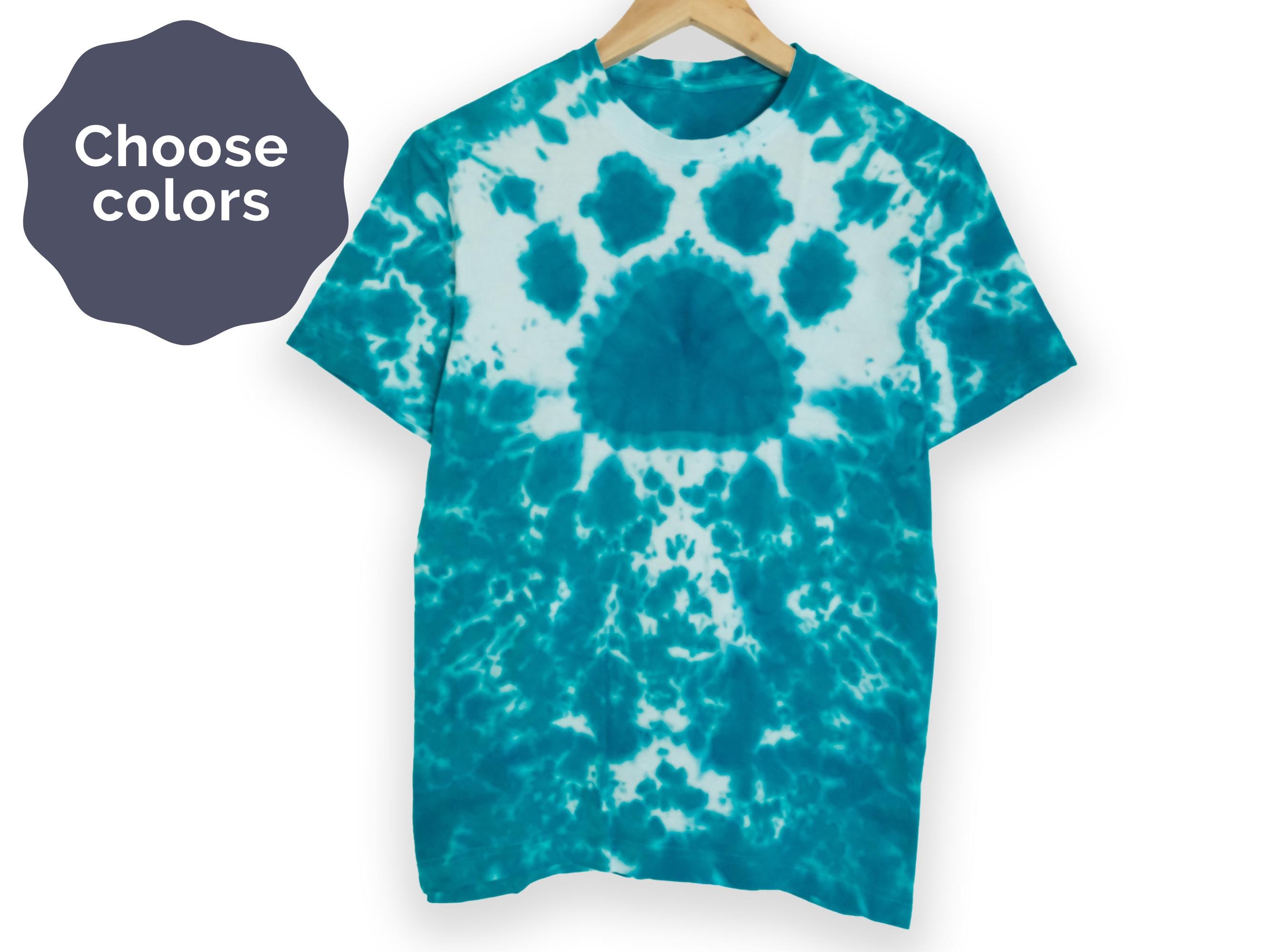 Handmade Paw Tie-dye T-shirt – 100% Cotton, Size Inclusive - Etsy