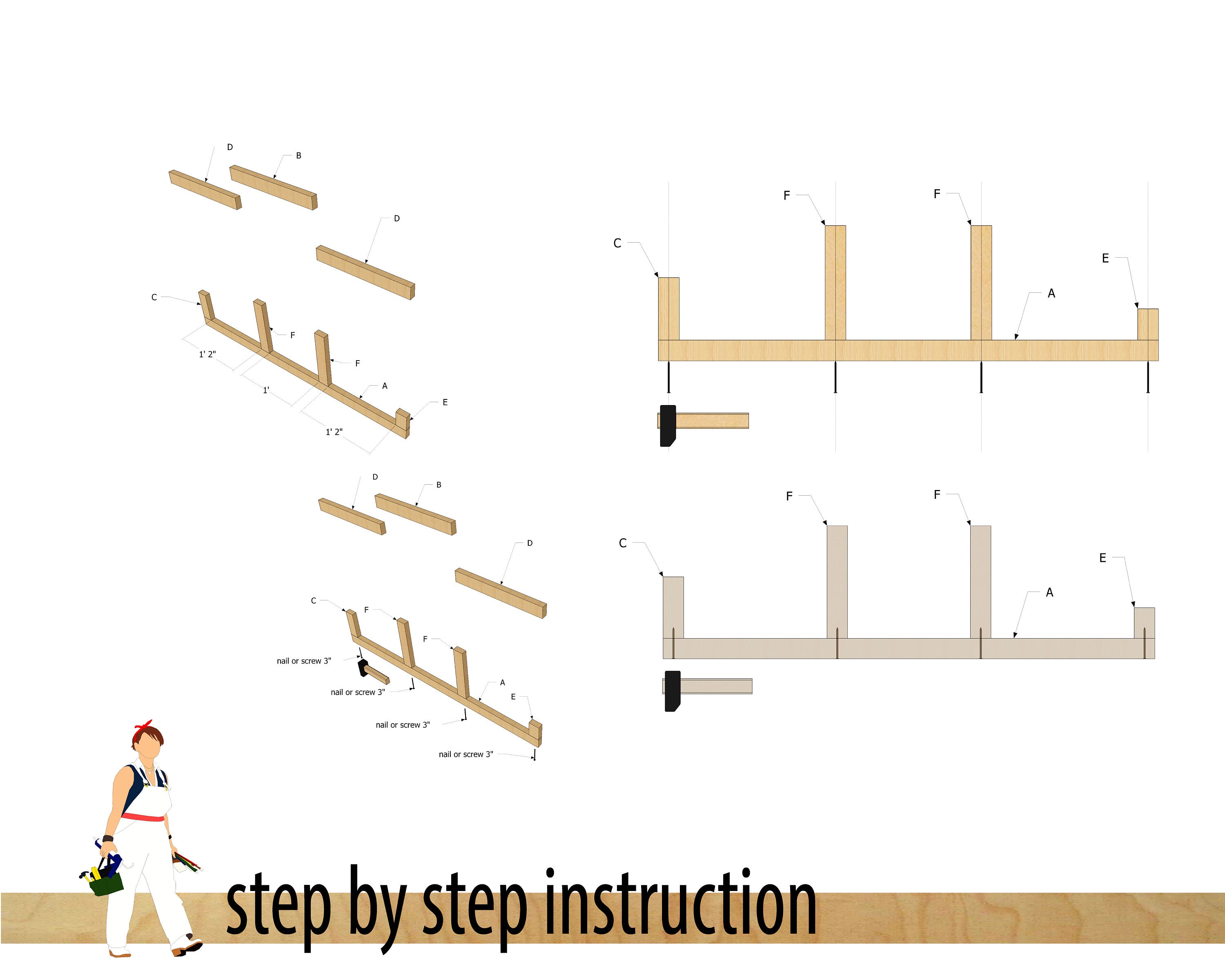 Diy Winner Award Victory Podium Stand Podium Stairs Plan, Yard Lawn