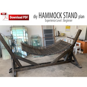 Diy Hammock Stand Plans for Garden, Build plans (Imperial - US Standard Lumber Sizes)