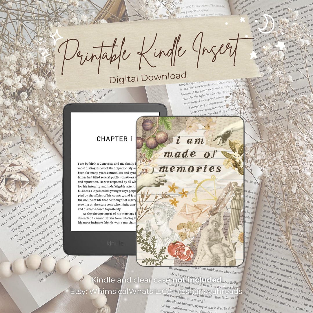 Greek Mythology Kindle Insert | Printable Digital Download Stickers ...