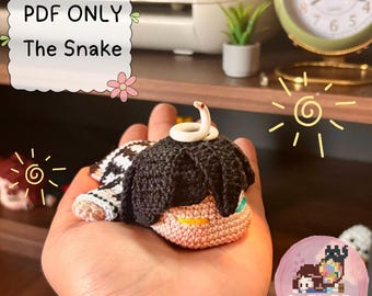 Crochet Snake Doll Pattern: Beginner-Friendly Project (PDF Pattern