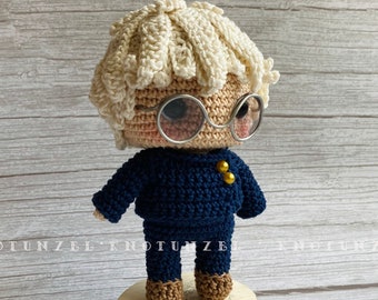 Sensei Amigurumi PDF patron téléchargeable au crochet