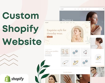 Shopify Theme Website Design: E-commerce Store Development