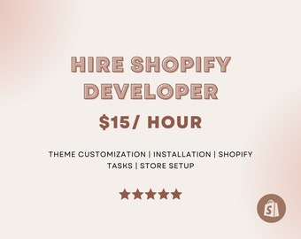 Hire Shopify Expert, Shopify Store Setup and Development Services, Shopify Theme