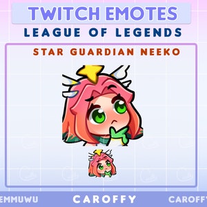 Cute Star Guardian Neeko Emote | League of Legends | Twitch, Discord, Youtube