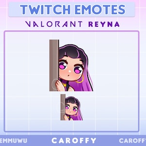 Niedliche Tapferin Reyna Emote | Lurk | Twitch, Discord, Youtube