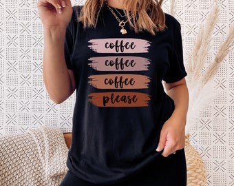 Camiseta de café, pero primera camisa de café, linda camisa de café, camisa de amantes del café, camiseta de café, camisa de café para mujeres, camisa de maestro, adicto