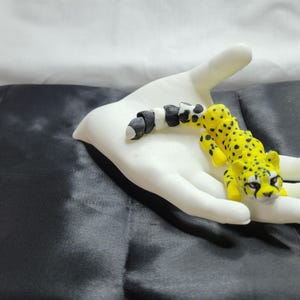 Gelede Cheetah-Flexi Keychain Fidget – Pocket Animal Companion-Portemonnee portemonnee bedelaccessoire