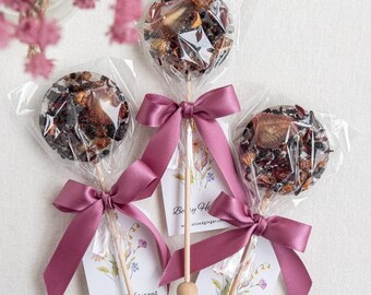Berry Hibiscus Tea Lollipops Sugar-Free