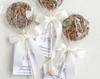 Genmaicha Green Tea Lollipops Sugar-Free