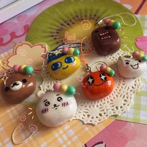 Dango Series Keycharms/Keychains ꩜ .ᐟ