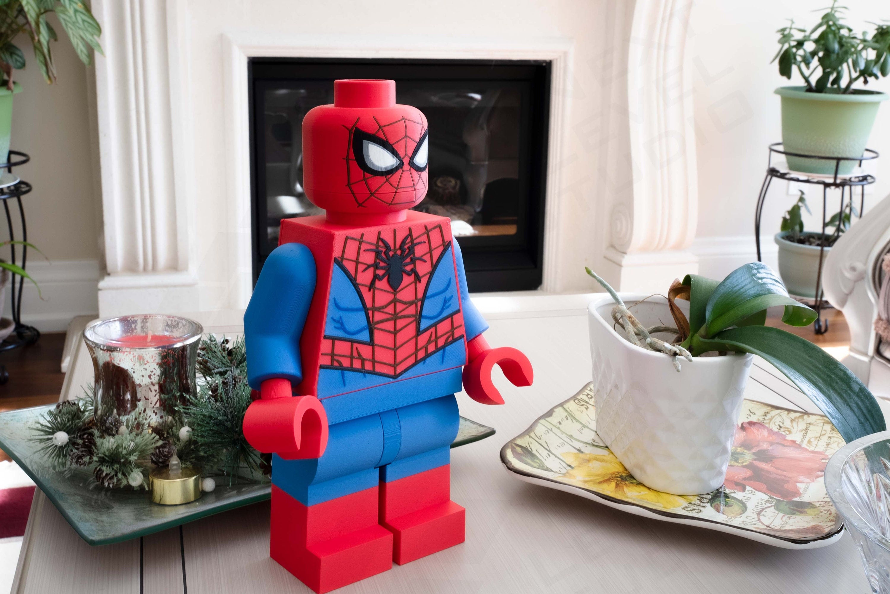 Jumbo Size Spider-man Minifigure High Quality 3D Printed - Etsy