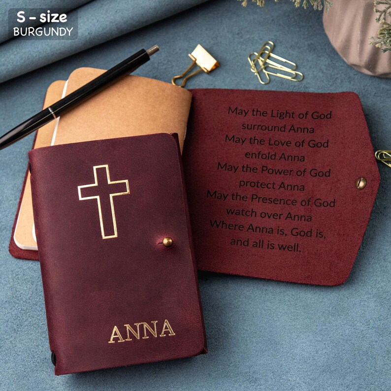 Personalized Pocket Size Leather Sketchbook Gift for Artist, Pocket