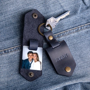 Custom Leather Keychain Graduation Gift for Boyfriend 2021 | Etsy