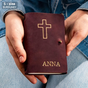Personalized Pocket Size Leather Sketchbook Gift for Artist, Pocket Leather Journal