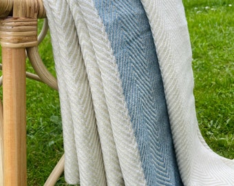 Handmade Himalayan Pashmina Wool Blanket: Extra Large Winter Wrap, Home Decor