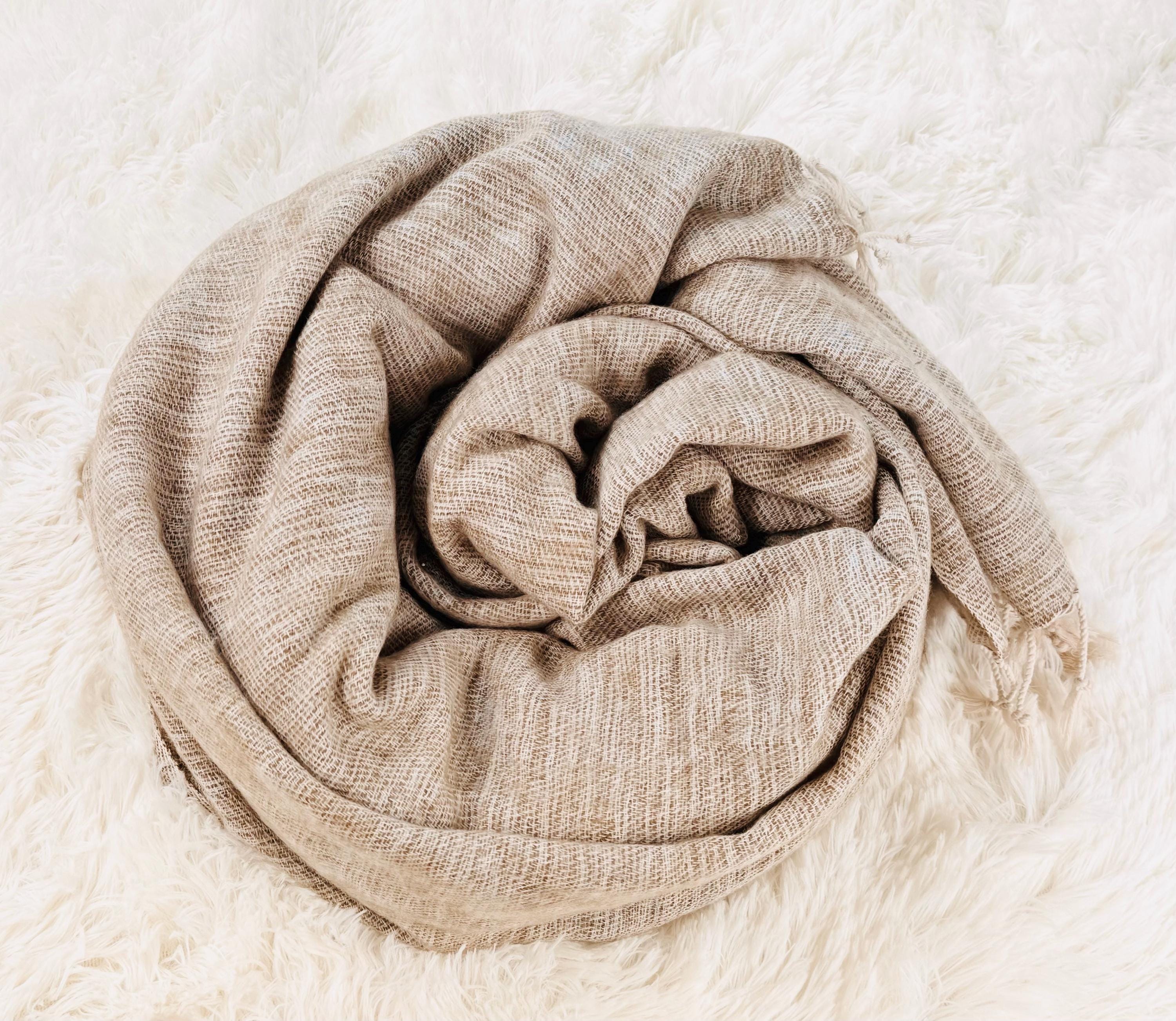 Cotton Meditation Shawl