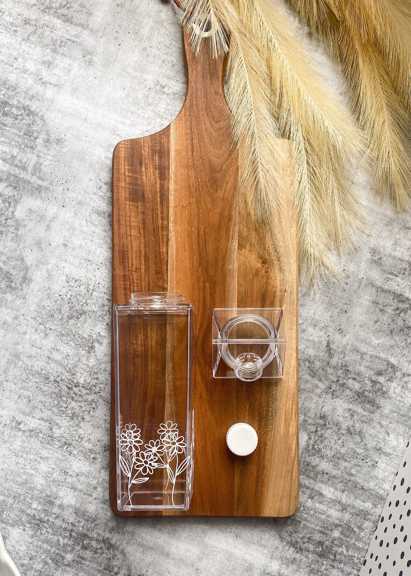 Clear Milk Bottle Water Bottle Personalised Water Bottle BPA Etsy