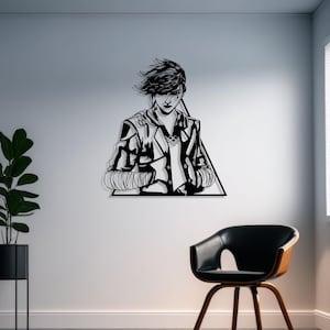 Vi Metal Wall Art, League of Legends Metal Wall Decor, Arcane Vi Metal Wall Art, Gamer Room Wall Art, LoL Fans Birthday Gift, Christmas Gift