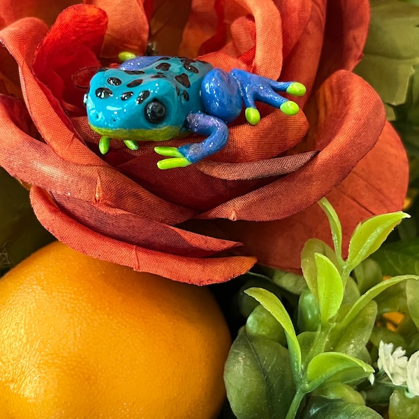 Polymer Clay Frog Etsy