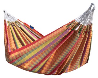 Potenza Morena hammock 230 x 160 cm, load capacity up to 220 kg, 100% cotton double hammock