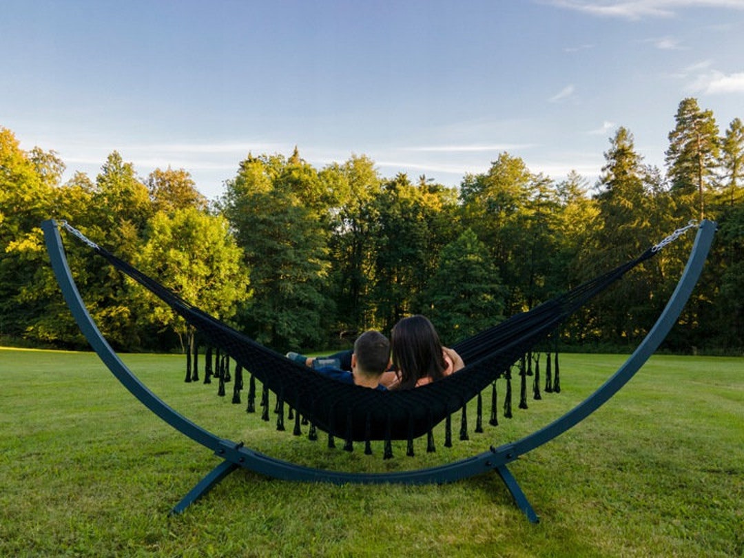 Sluier Meerdere Verplicht Potenza Outdoor Hammock With Grande Frame for 2 People I - Etsy