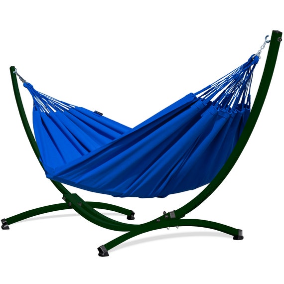 Potenza Outdoor Hngematte Mit Gestell Fr 2 Personen I Merida- Baumwolle  Doppelhngematte XXL 220x160, 220kg I Hngemattengestell 220kg - Etsy