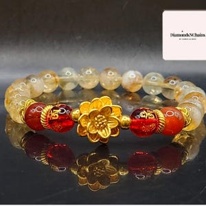 24K Echtgold Armband Echtgold Pixiu Armband Reichtum Armband Echt Feng Shui Armband Gold Echt Gold Armband Citrin Armband