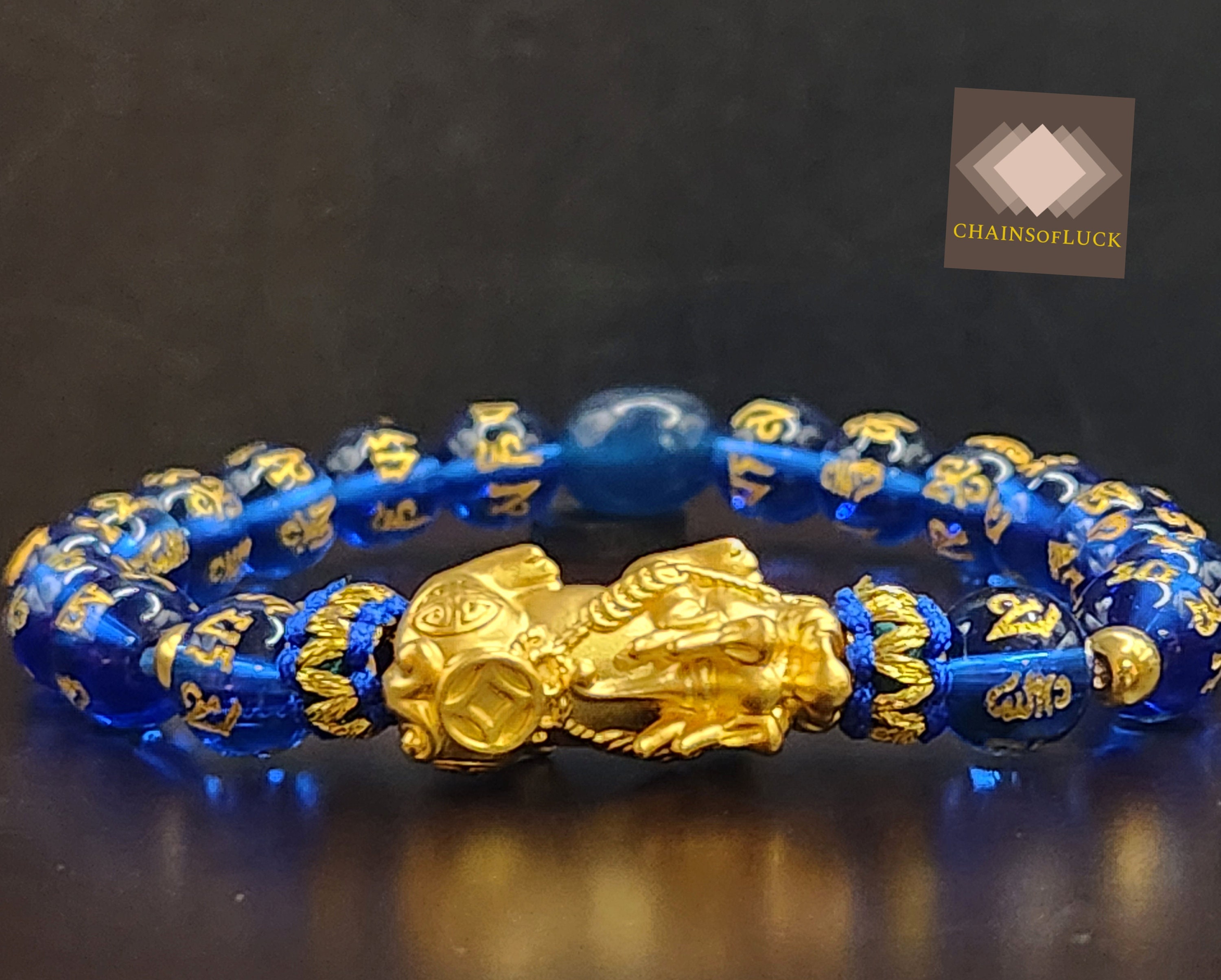 Gold feng shui bracelet online