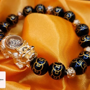 24K Echt Feng Shui Armband 24K Echtgold Armband 24K Spinning Pixiu Armband Reichtum Armband Fortune Armband Geldkugel Armband