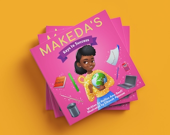 Makeda's sleutels tot succes | Kinderboek | Zwart Meisje Magic | Black Representation Boek