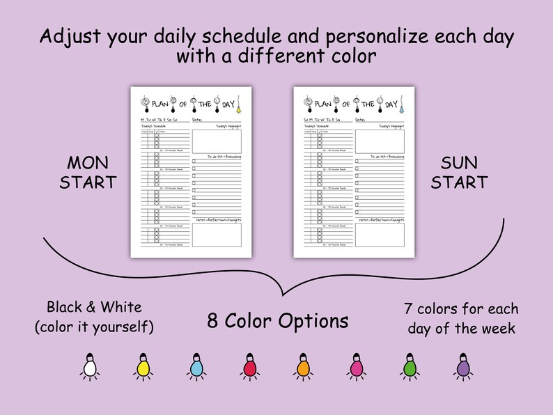 Pomodoro Planner Daily Printable A5 - Pomodoro Technique Undated Tabs ...
