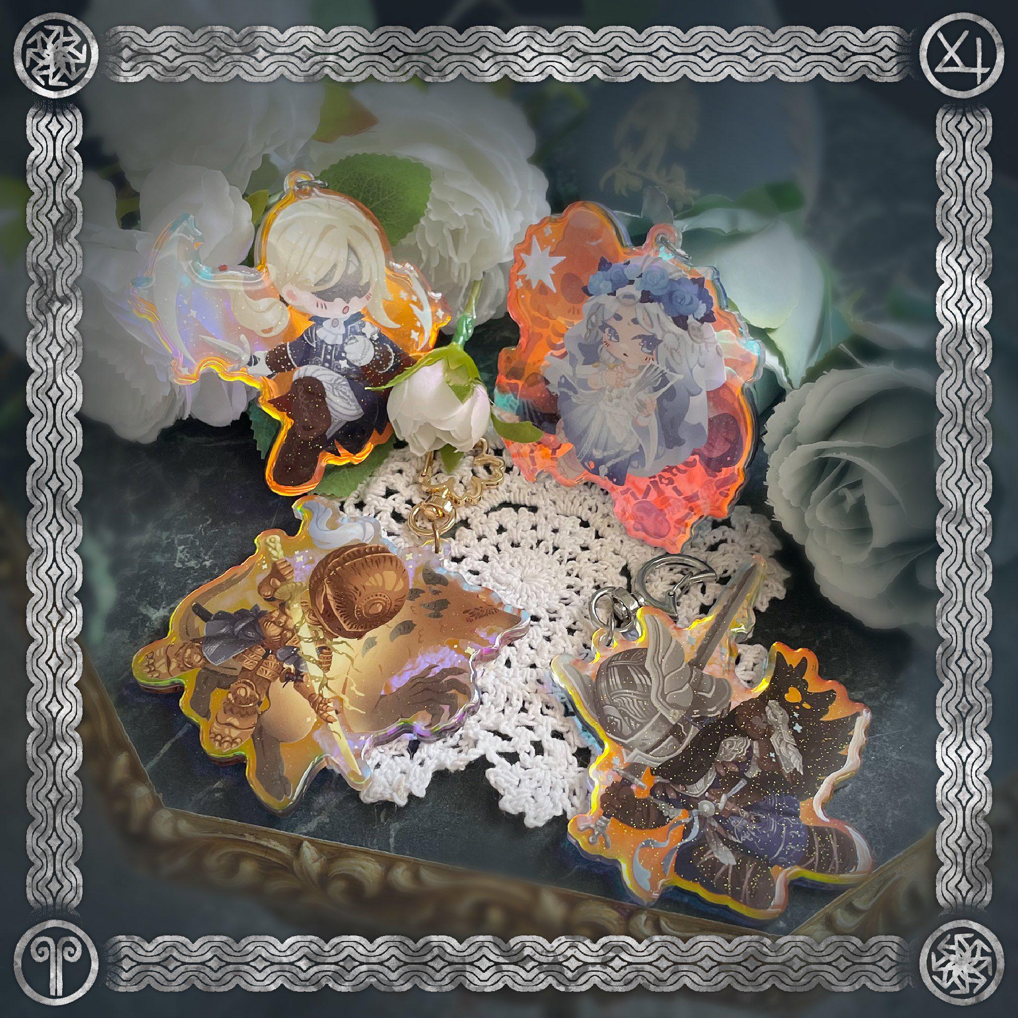 ELDENRING NIGHTREIGNアクリルキーホルダーセット 8個 ELDENRING NIGHTREIGNアクリルキーホルダーセット 8個 ELDEN