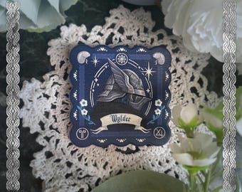 Nightreign - Wylder Embossed wooden badge