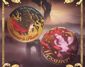 Elden Ring - Messmer the Impaler large button badge