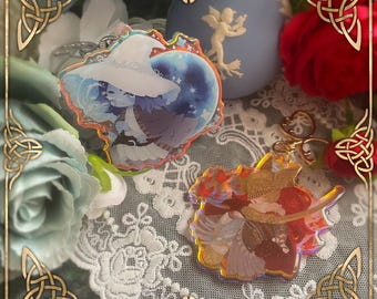 Elden Ring - Ranni and Malenia keychains