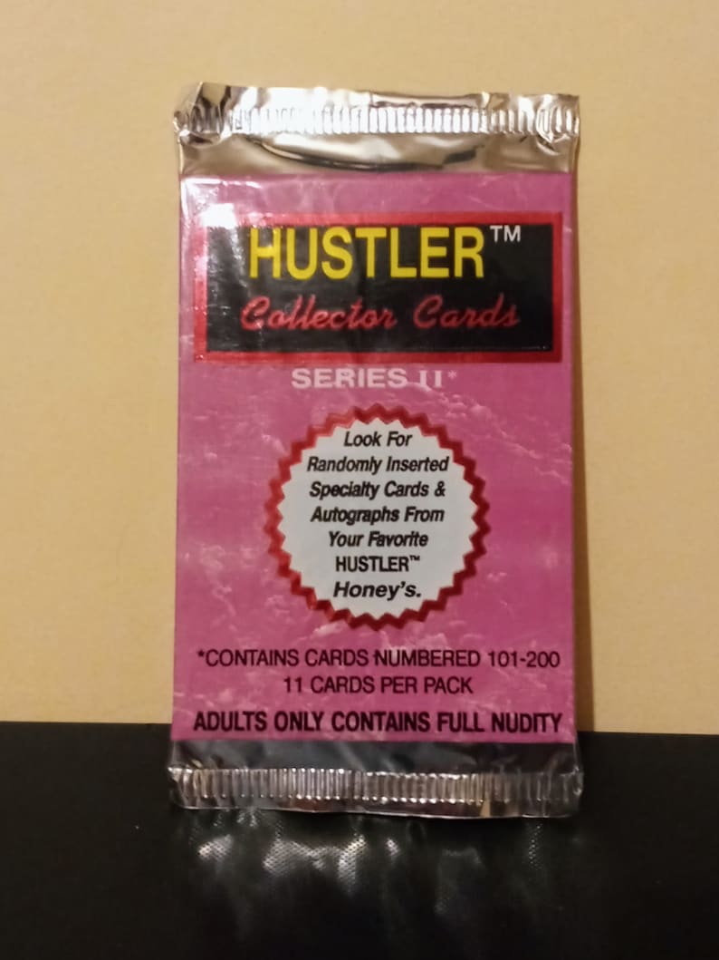 Hustler Collector Cards Series 2 Sealed Pack of Trading Cards Etsy