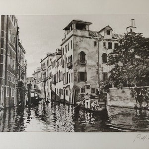 10 black and white serigraphs signed by Giuseppe Mario d'Amico 1960s image 3