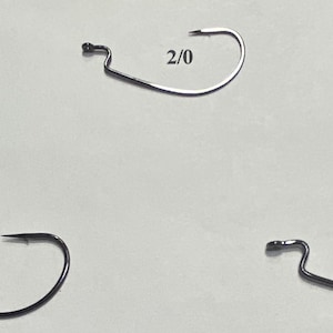 Gamakatsu EWG Hooks 5 sizes 1/0, 2/0, 3/0, 4/0, and 5/0