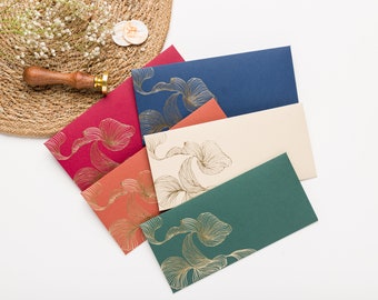 Personalised Money Envelopes | Cash Covers | Shagun Cover | Gold Foiled | In pack of 50 & 100 (ASSORTED COLOURS)