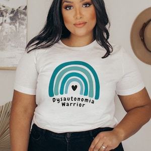 Dysautonomia Warrior Shirt, Dysautonomia Rainbow, Dysautonomia Awareness Shirt, Chronic Illness, Spoonie Shirt, Autonomic Dysfunction, NCS
