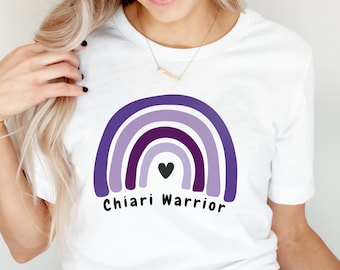 Chiari Warrior Shirt, Chiari Shirt, Chiari Malformation Awareness, Chiari Rainbow, Chronic Illness Awareness Shirt
