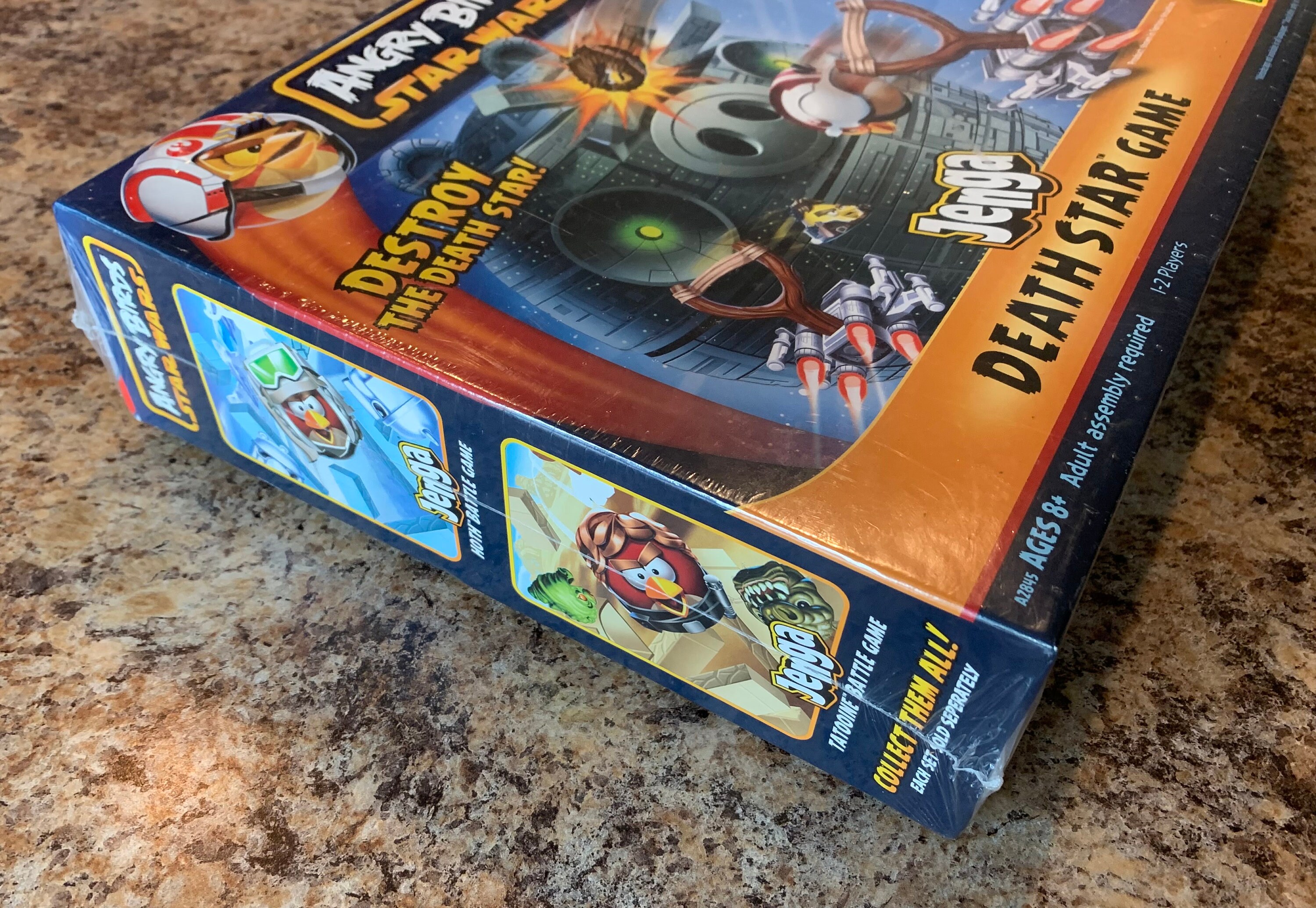 Amazon.co.jp: Angry Birds Star Wars Jenga Death Star Game