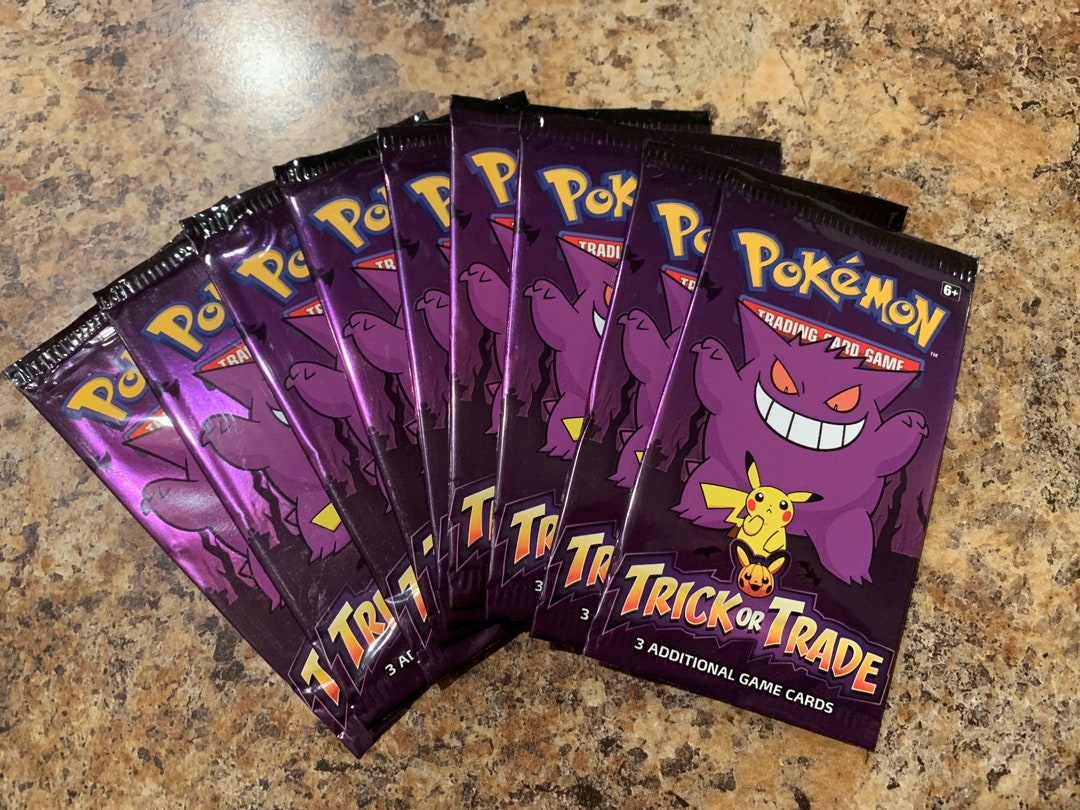 Pokemon Trick or Trade Booster 8x3 Card Packs 2022 Etsy