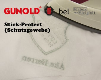 Gunold Stick-Protect iron-on protective fabric for sensitive skin, 50 cm wide, white, sold by the meter