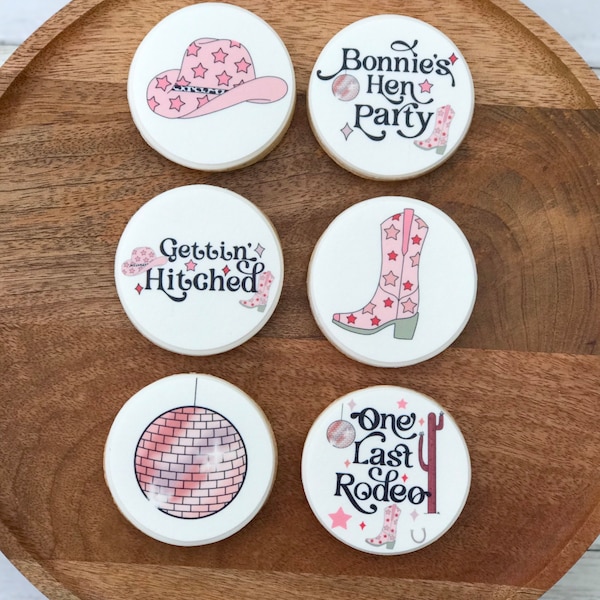 Hen Party Cupcake Toppers Etsy UK