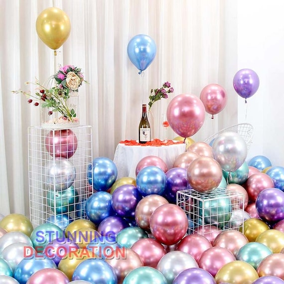 10 Chrome Balloons Pearl ballons High quality Metallic Chrome balloons for party decoration
