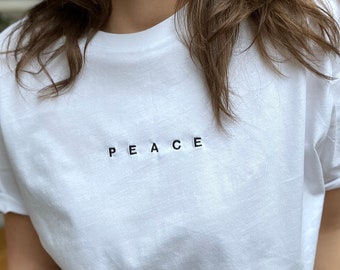  Zusammenfassung der favoritisierten Peace t shirts